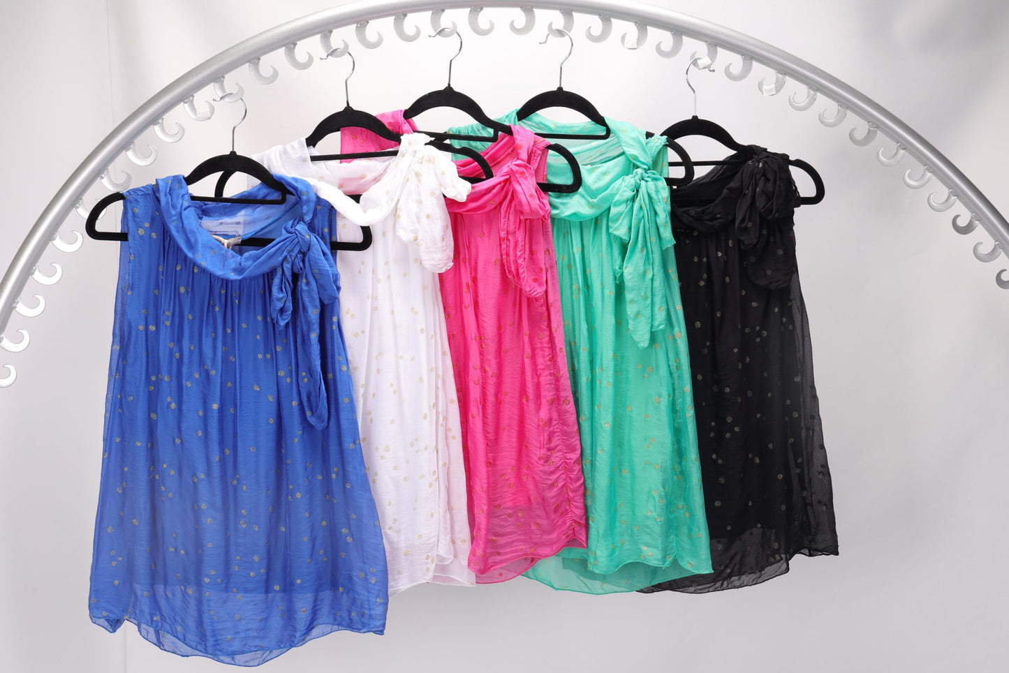 SILK SLEEVELESS TOP