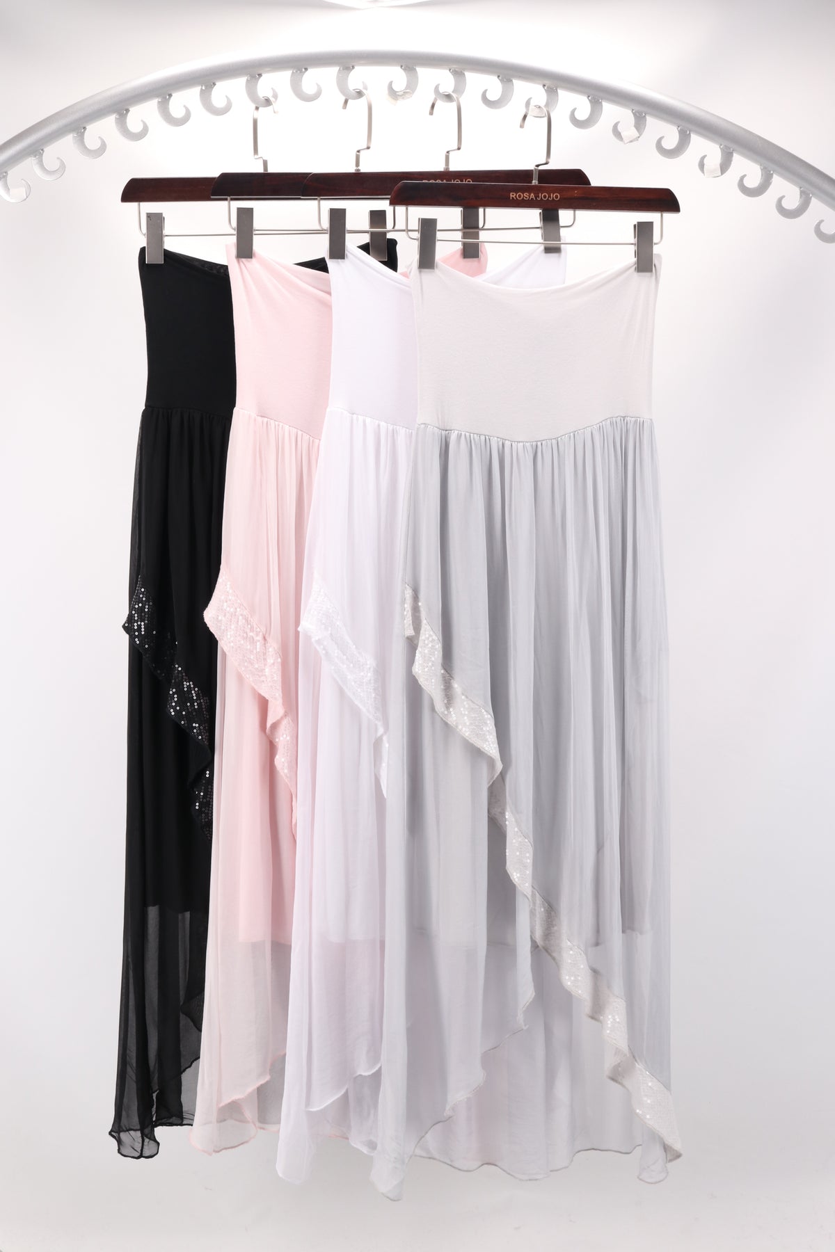 SILK SKIRT