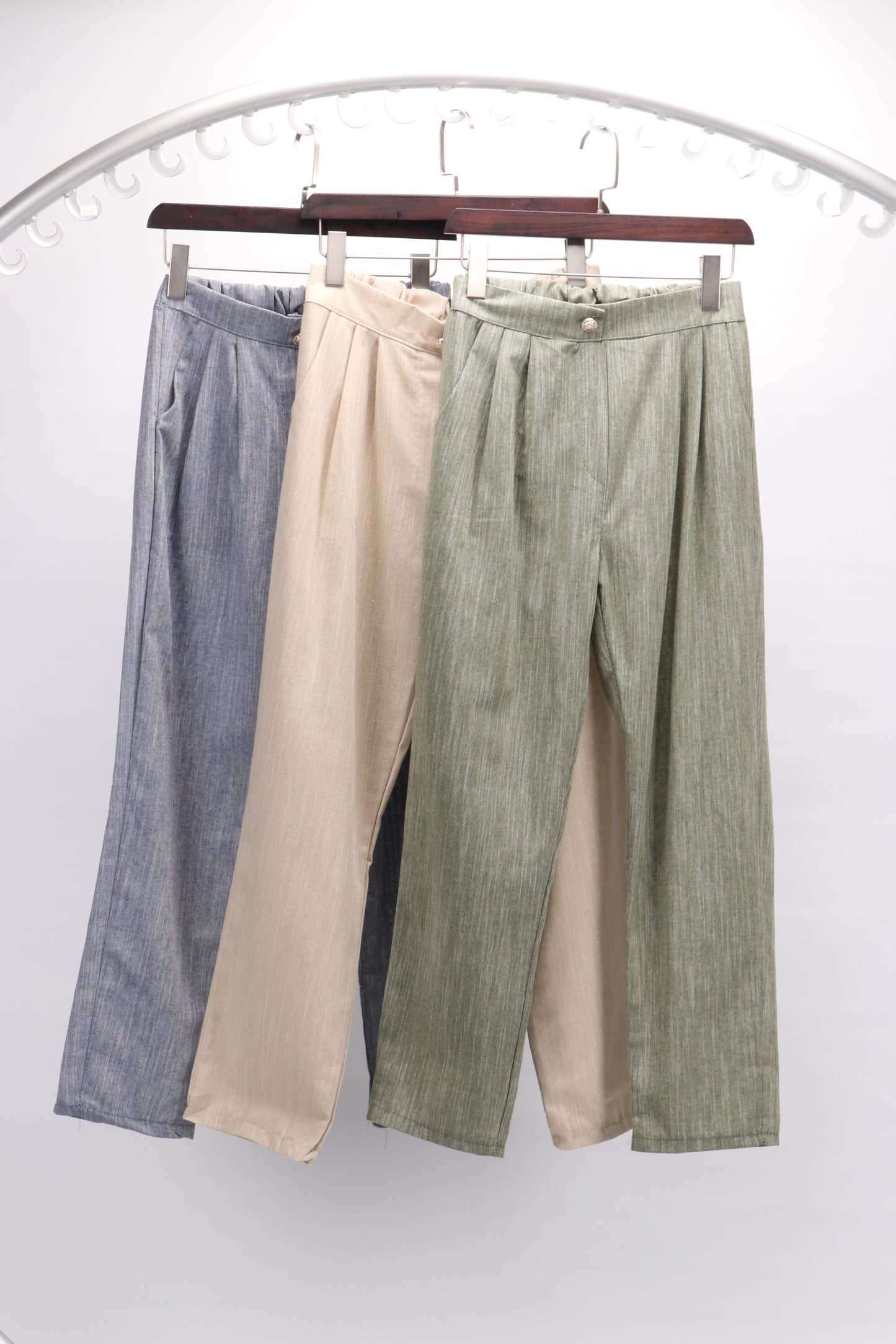 COTTON & LINEN PANTS