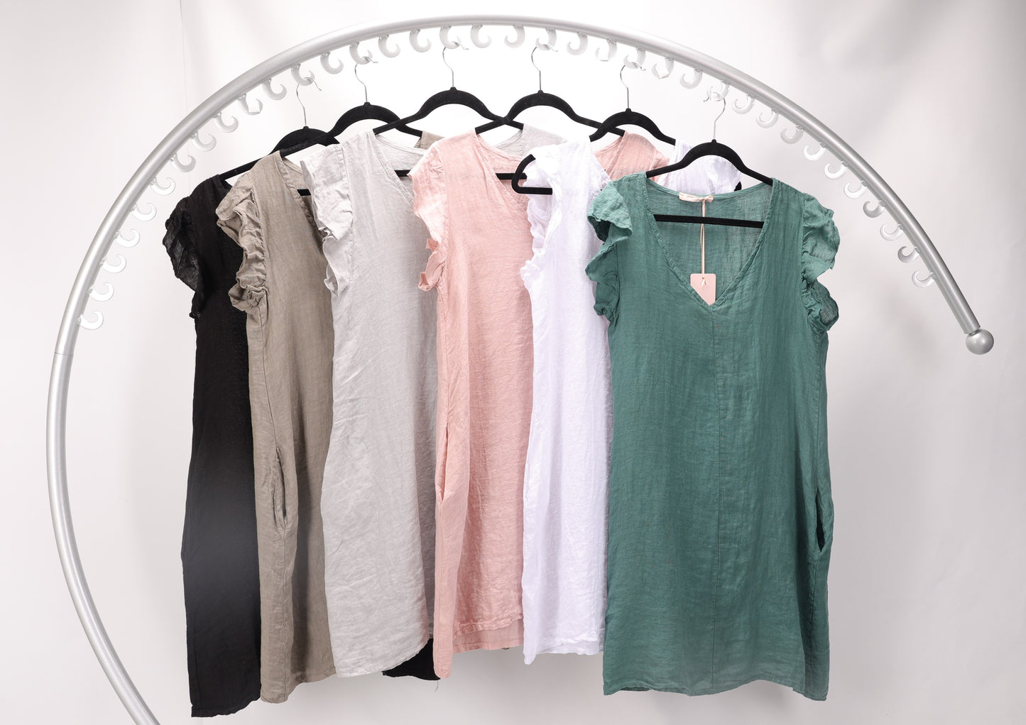 LINEN DRESS