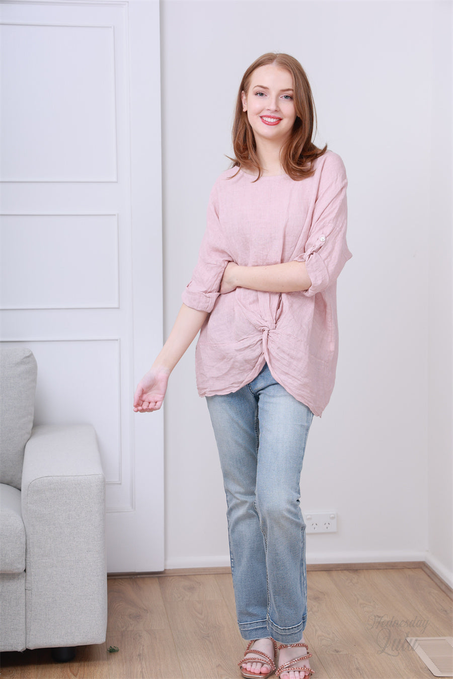 LINEN TOP