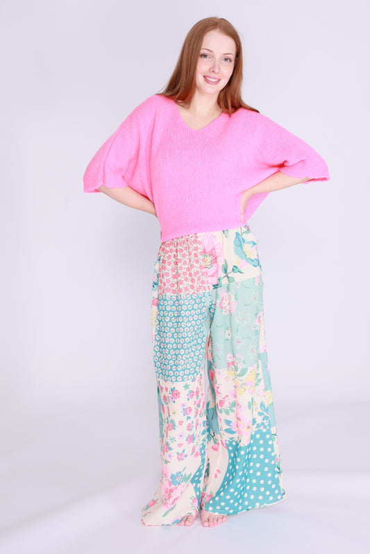 VISCOSE CASUAL PANTS