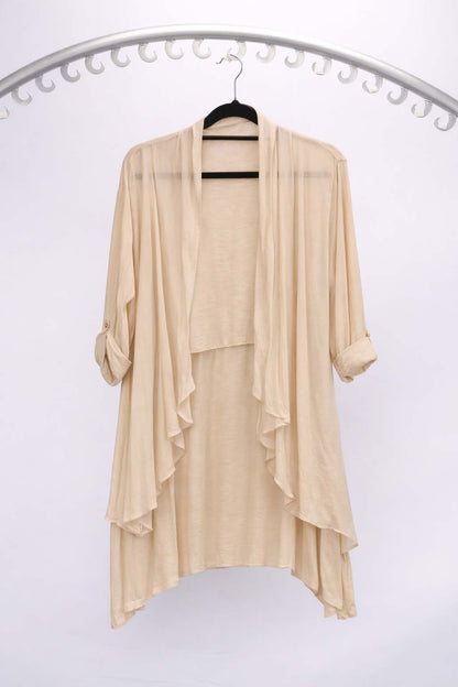 SILK LONG JACKET