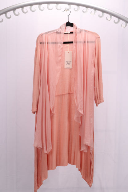 SILK LONG JACKET
