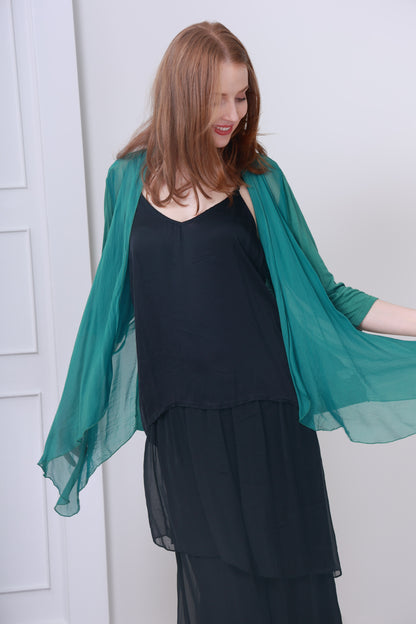 SILK LONG JACKET