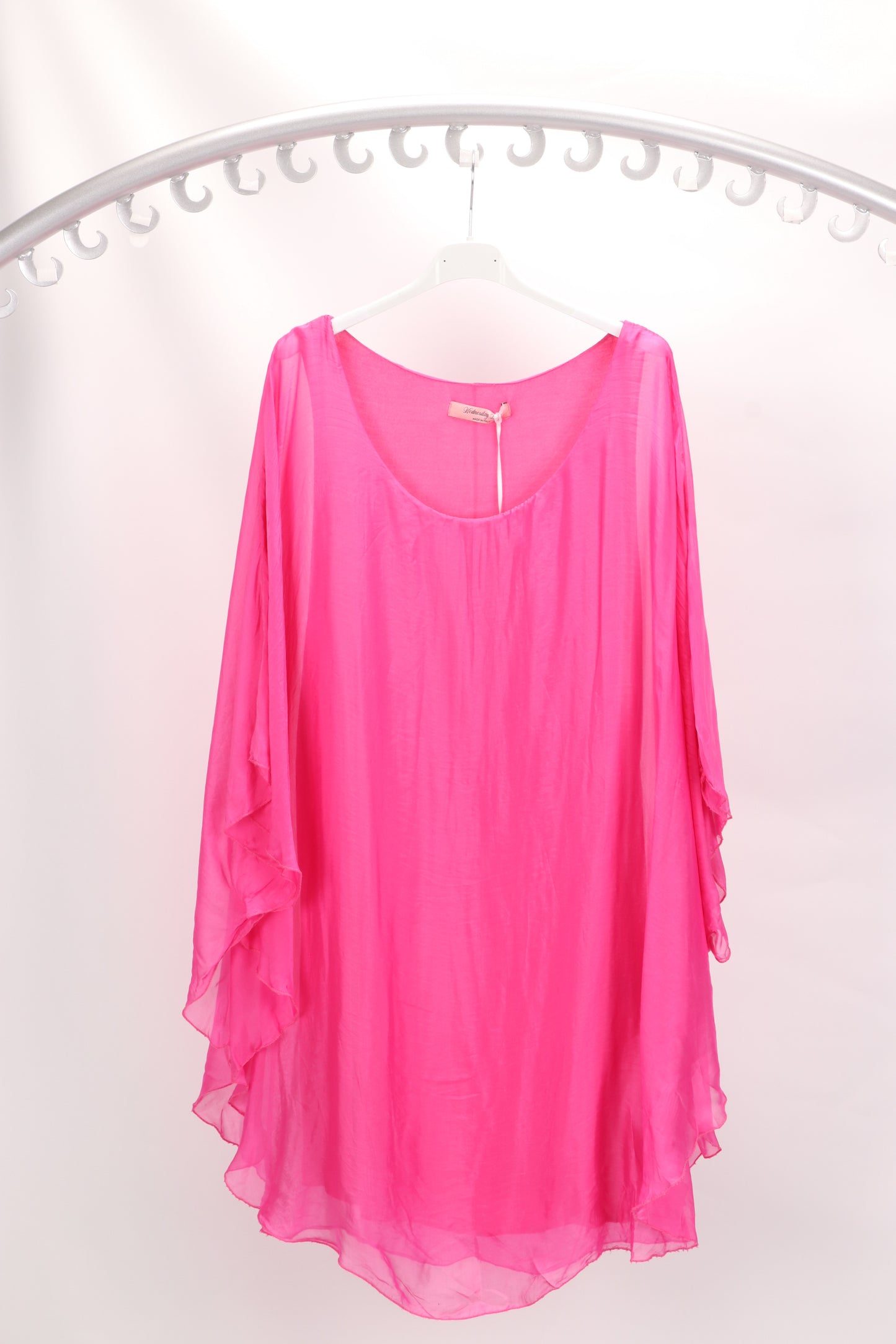 3/4 SLEEVE SILK BLOUSE