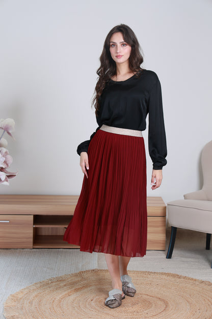 SILK SKIRT