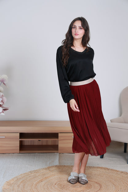 SILK SKIRT