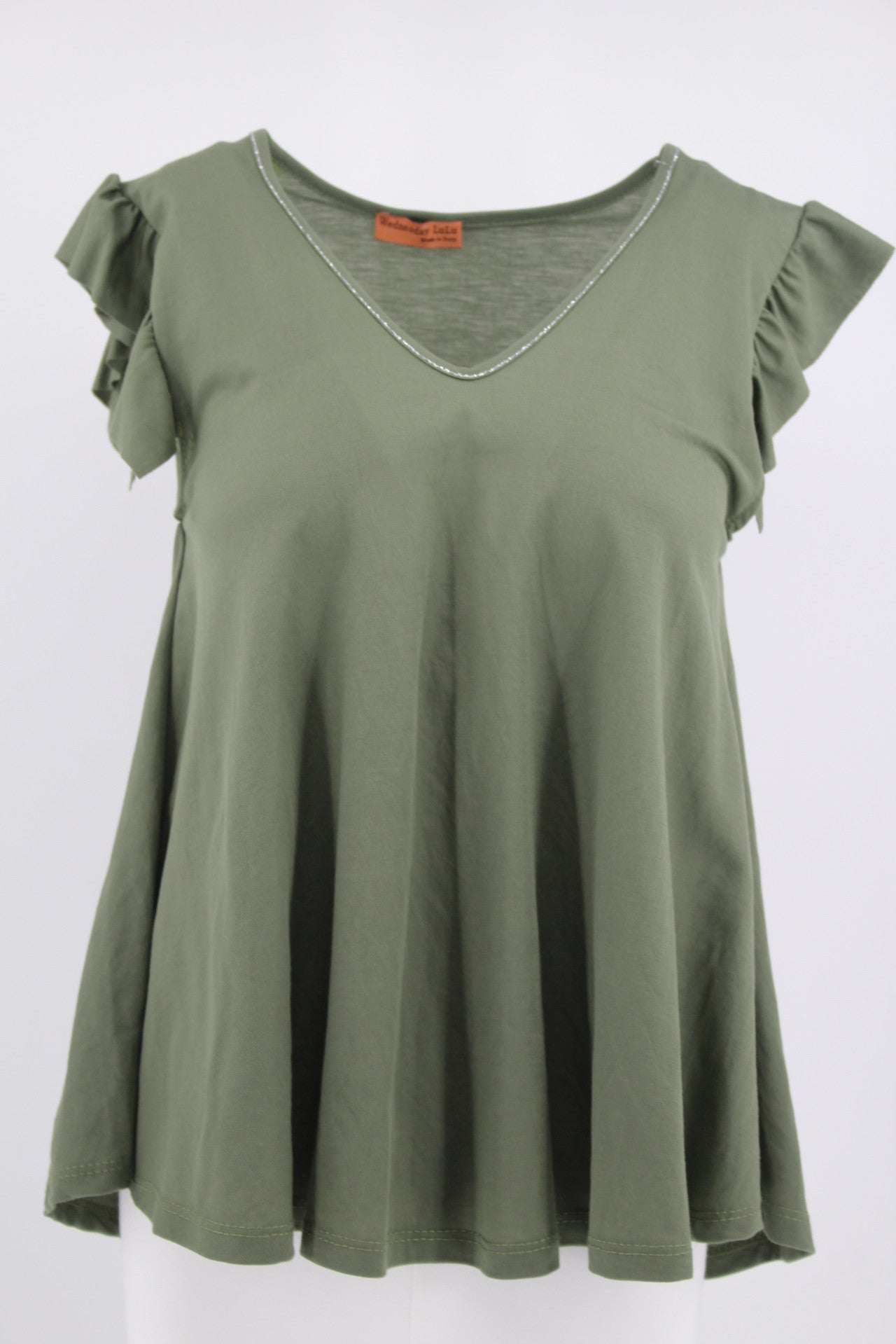 SLEEVELESS VISCOSE TOP