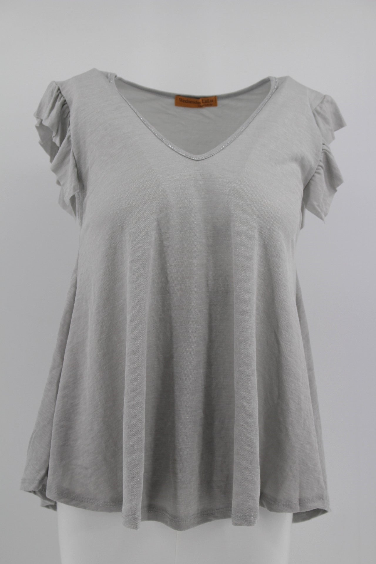 SLEEVELESS VISCOSE TOP