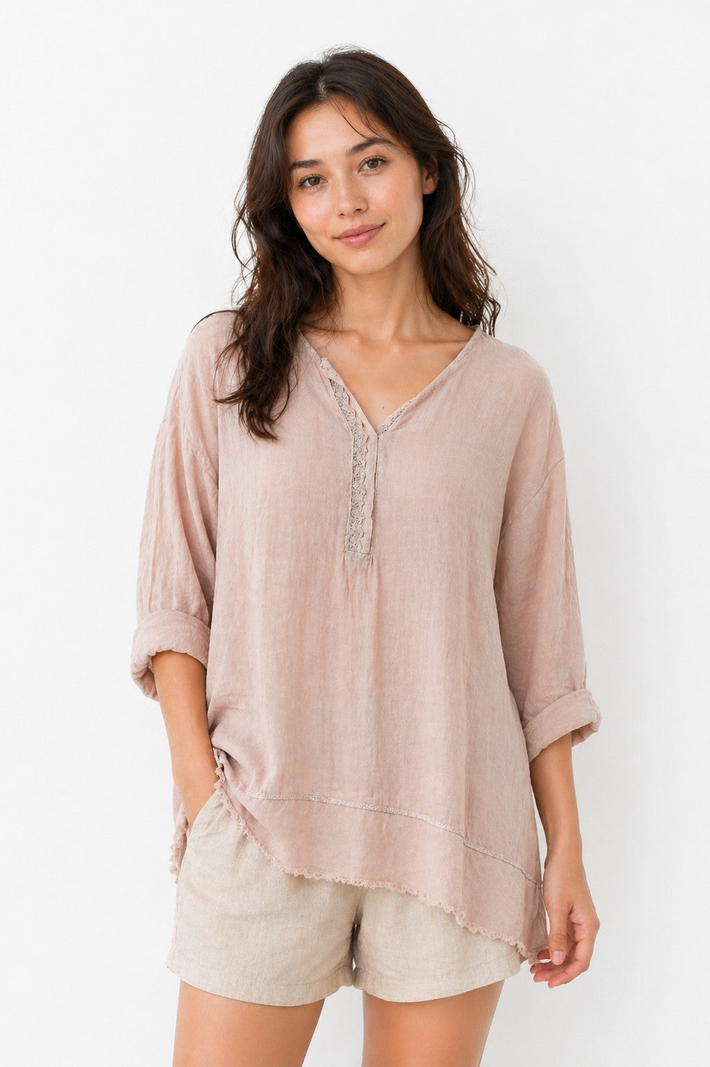 LINEN TOP