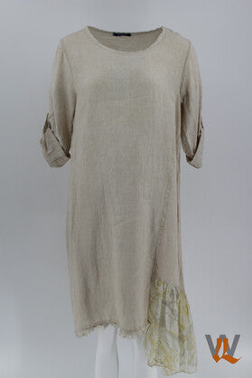 LONG LINEN TOP