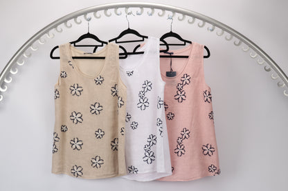 LINEN & COTTON CAMI