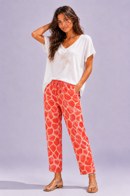 COTTON & LINEN PANTS