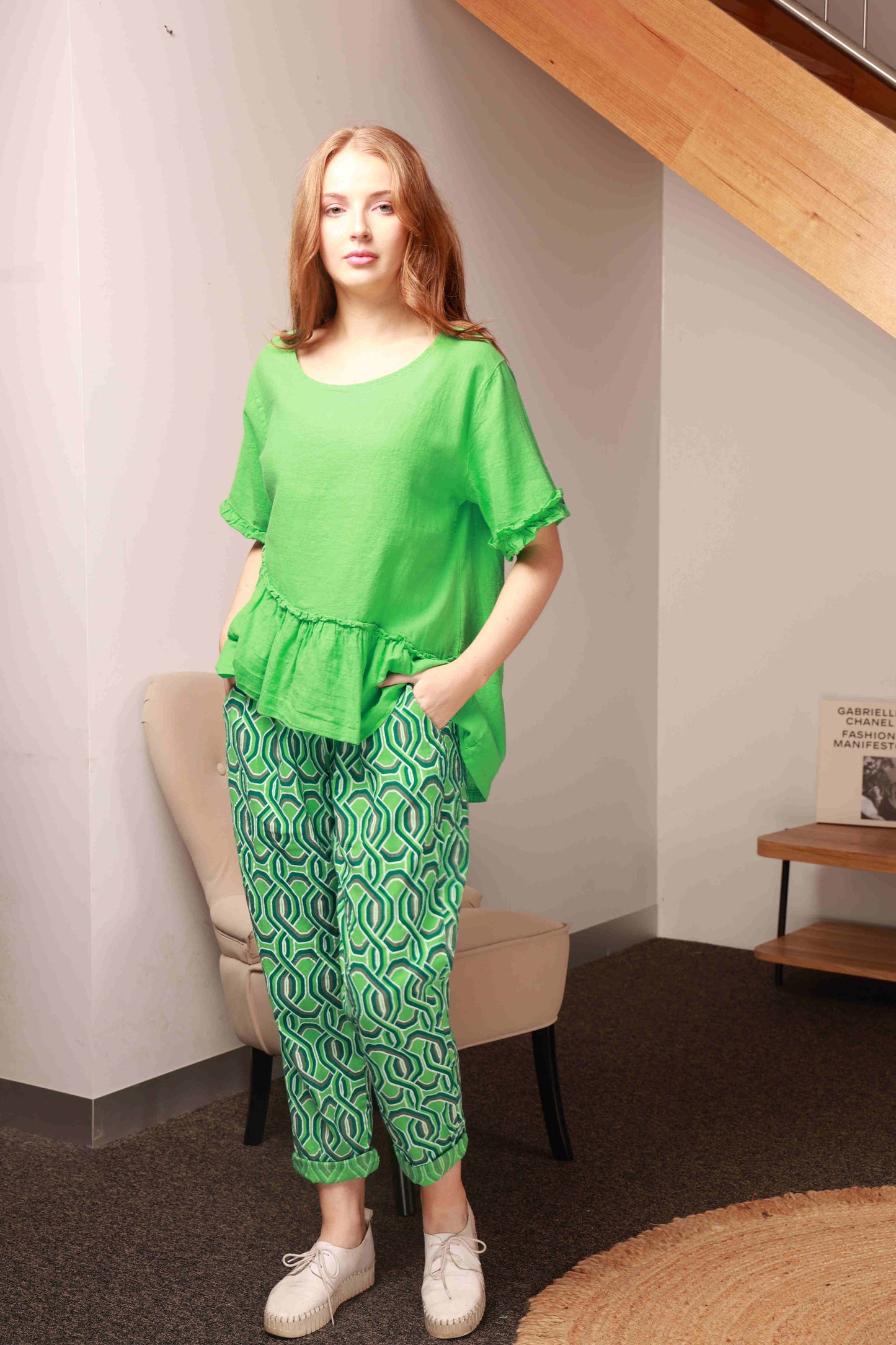 COTTON & LINEN PANTS