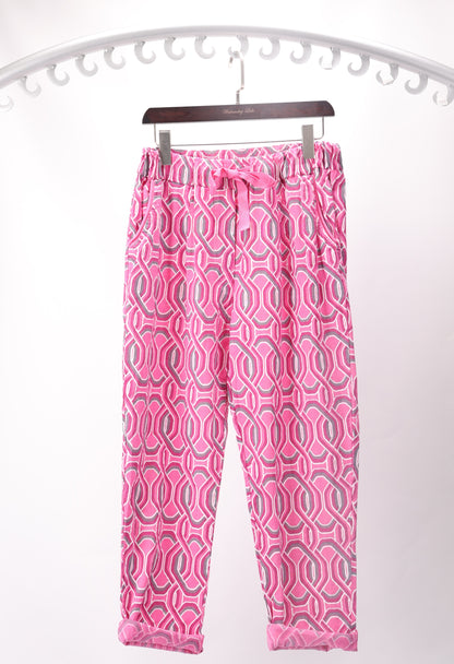 COTTON & LINEN PANTS