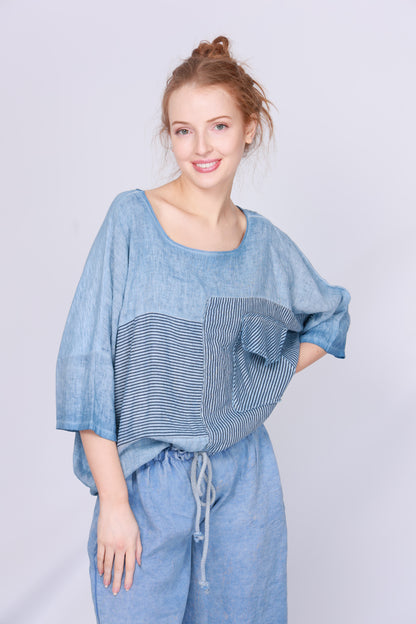 LINEN TOP
