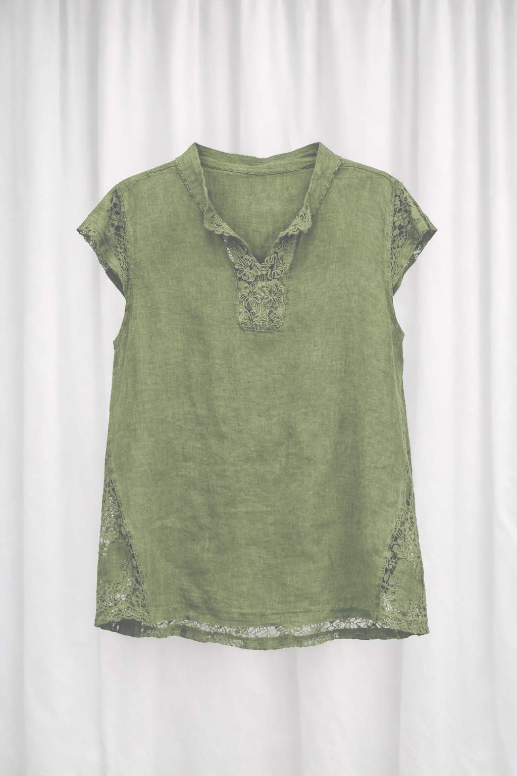 COTTON & LINEN TOP
