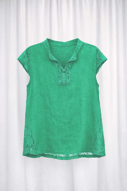 COTTON & LINEN TOP