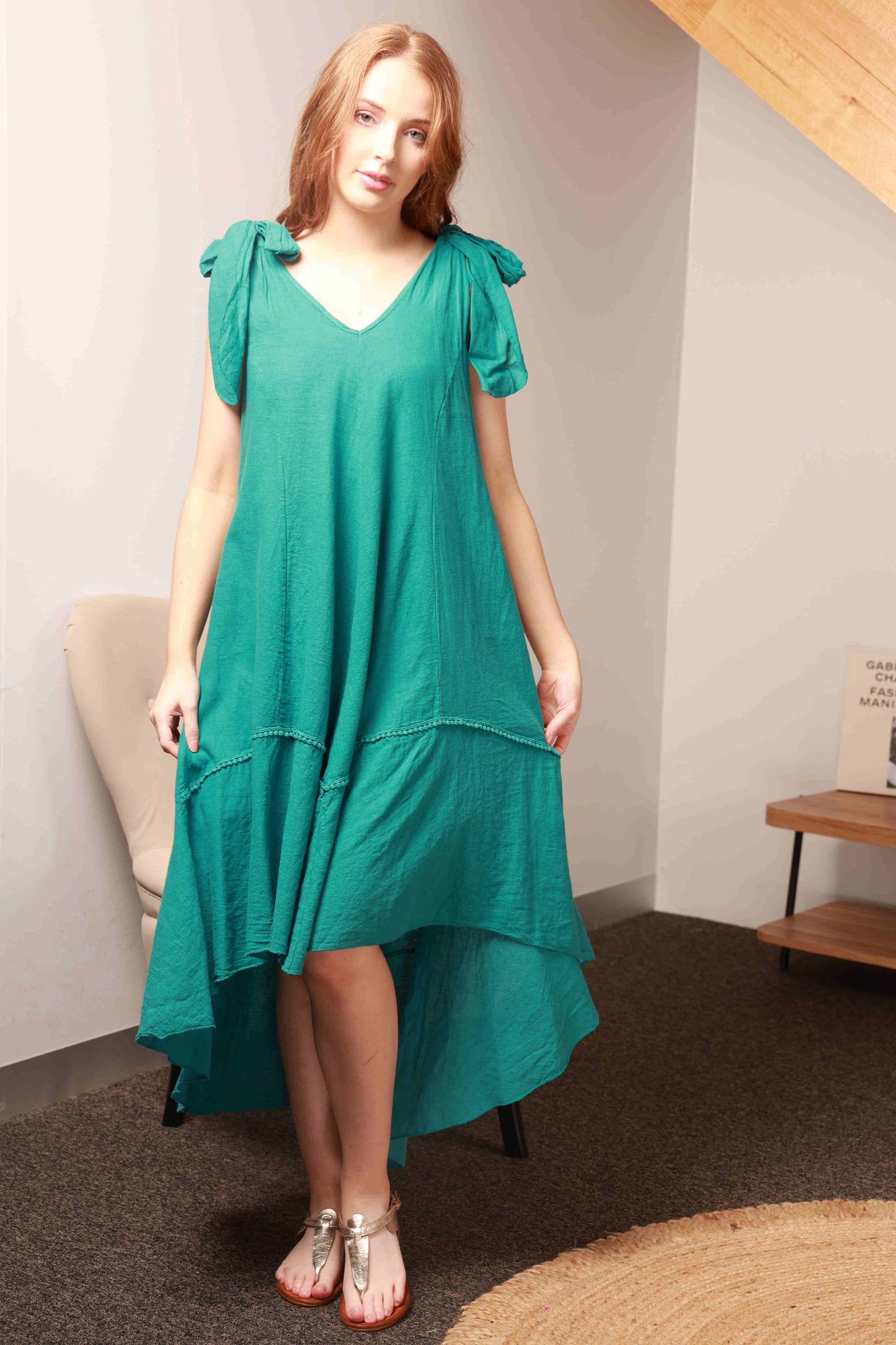 COTTON & LINEN DRESS