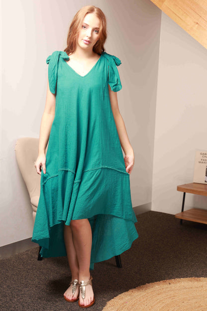 COTTON & LINEN DRESS