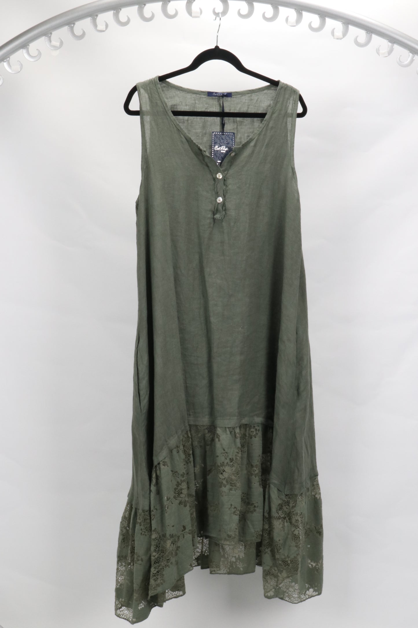 LINEN DRESS