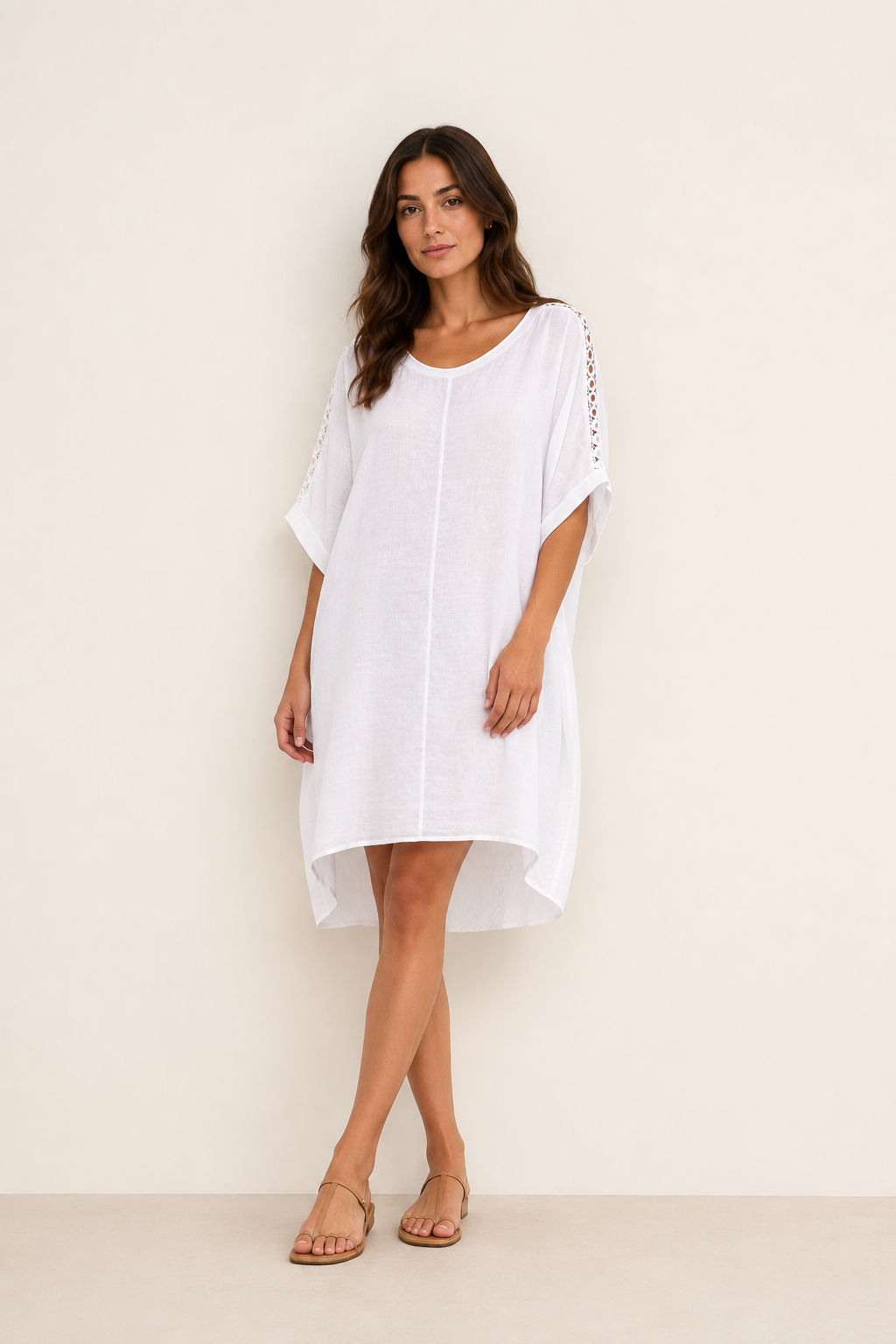 LINEN DRESS