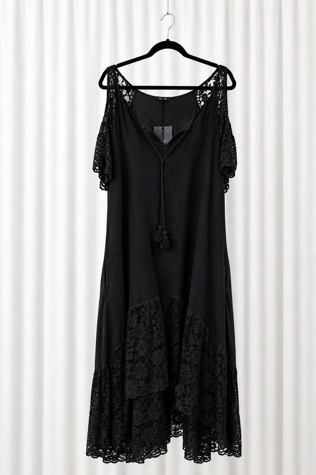 LINEN DRESS