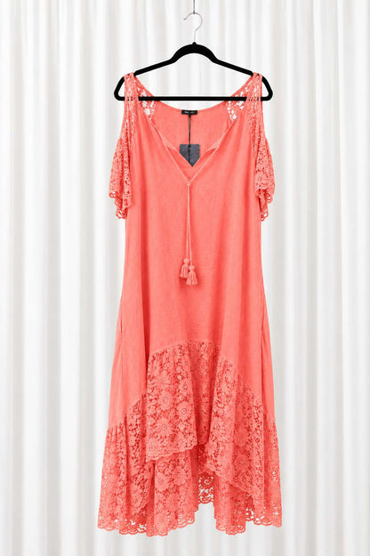 LINEN DRESS