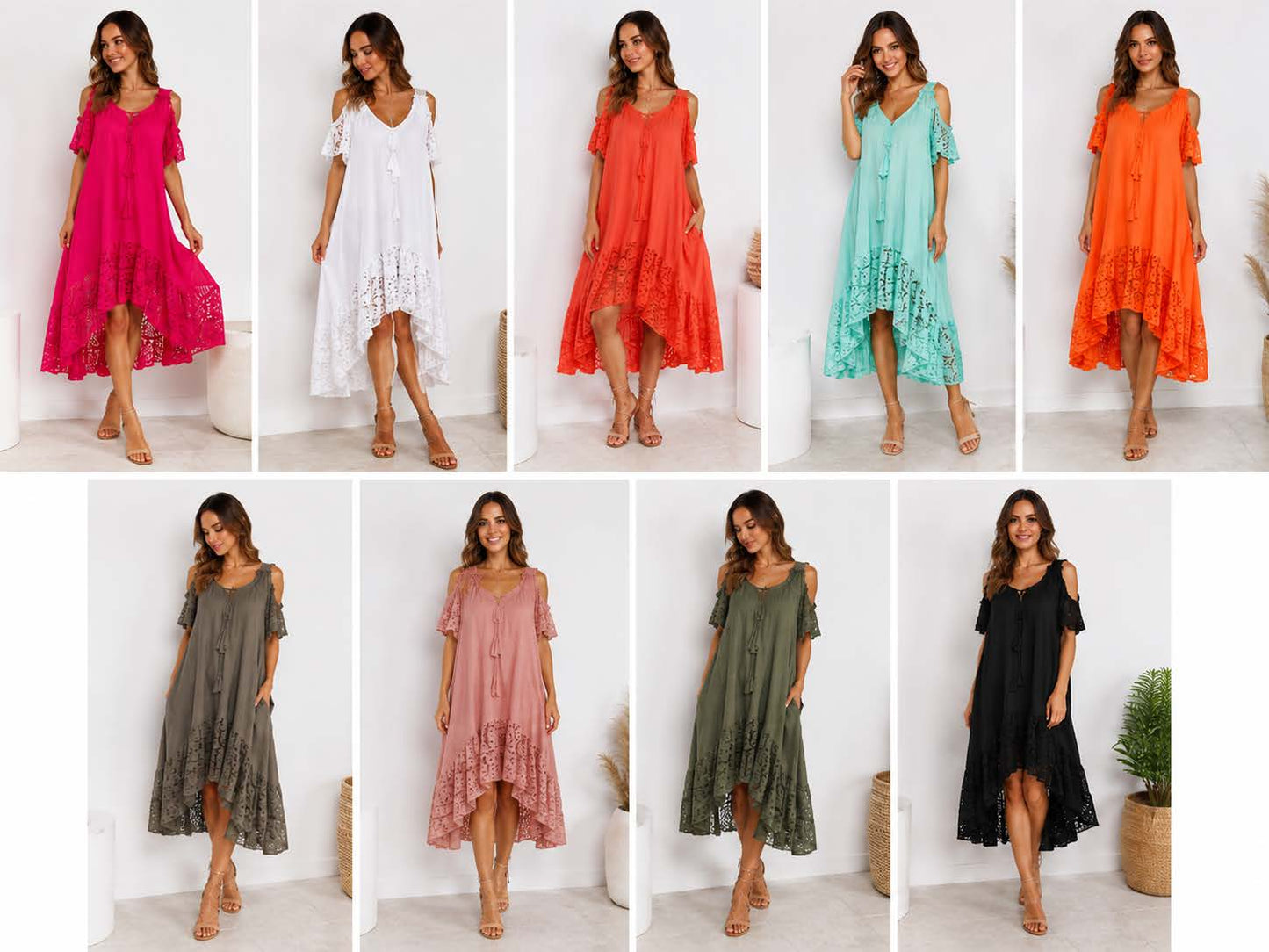 LINEN DRESS