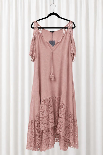 LINEN DRESS