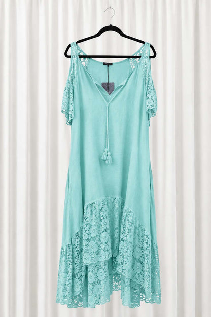 LINEN DRESS