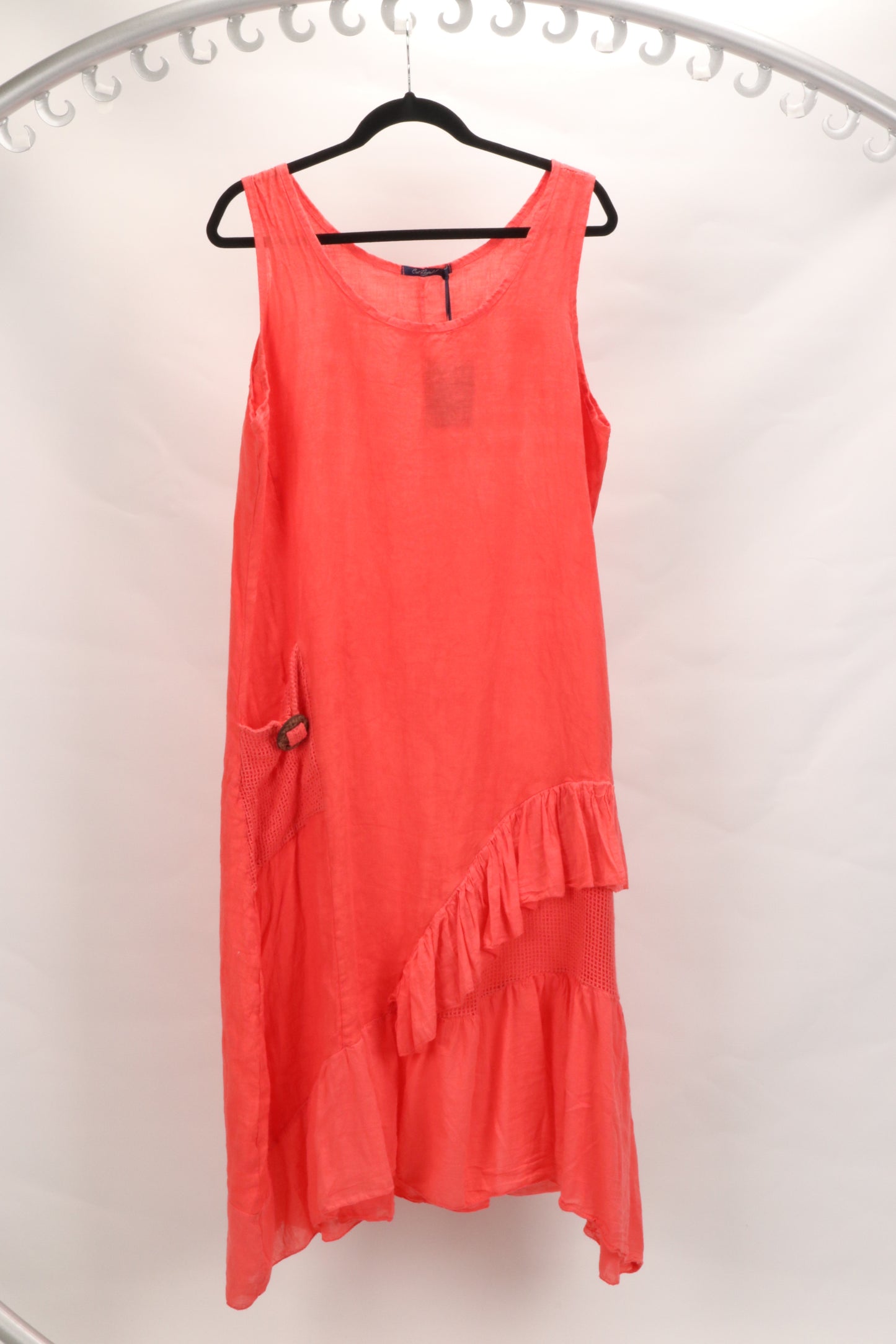 LINEN DRESS