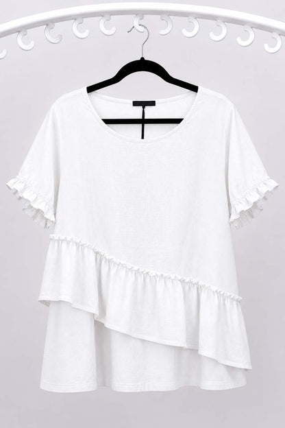 COTTON & LINEN TOP