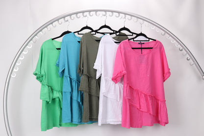 COTTON & LINEN TOP