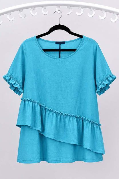 COTTON & LINEN TOP