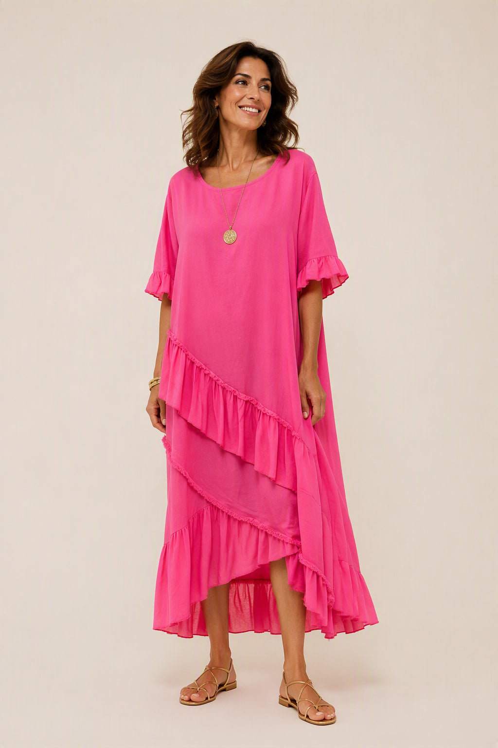 LINEN & COTTON DRESS
