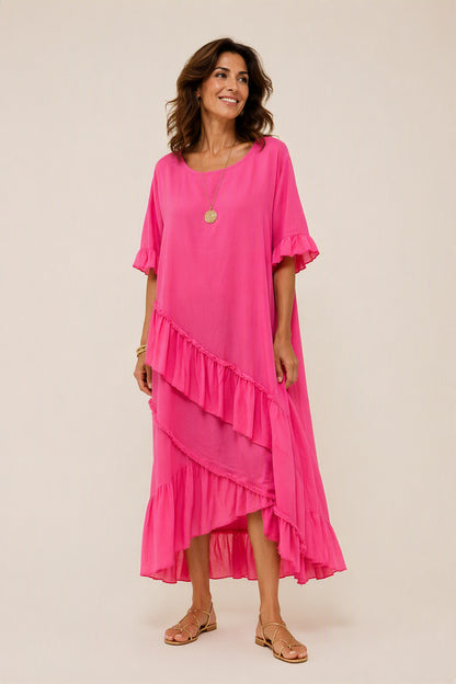 LINEN & COTTON DRESS