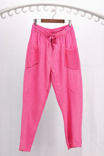 LINEN & COTTON PANTS