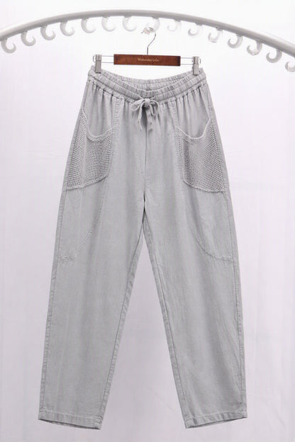 LINEN & COTTON PANTS