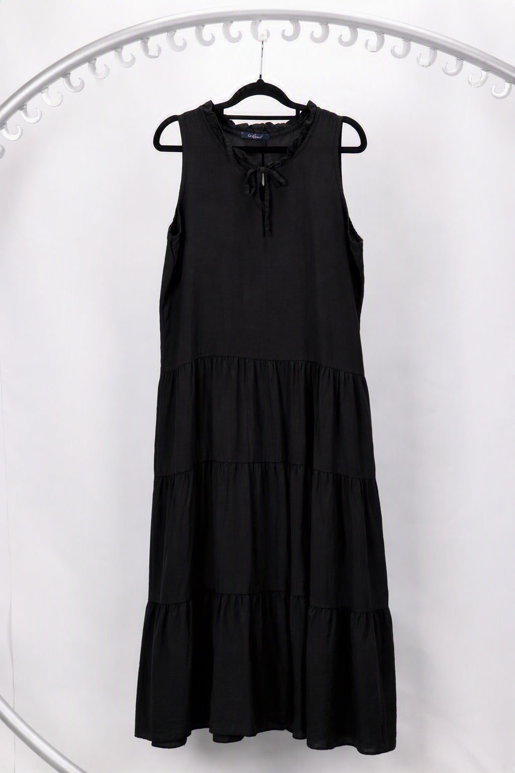 LINEN BLEND DRESS