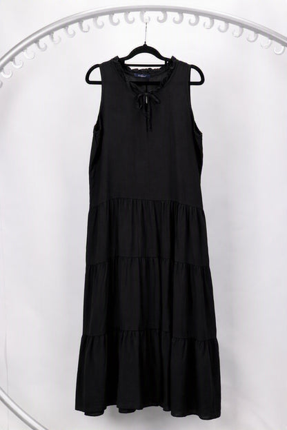 LINEN BLEND DRESS