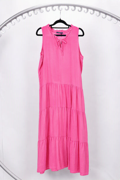 LINEN BLEND DRESS
