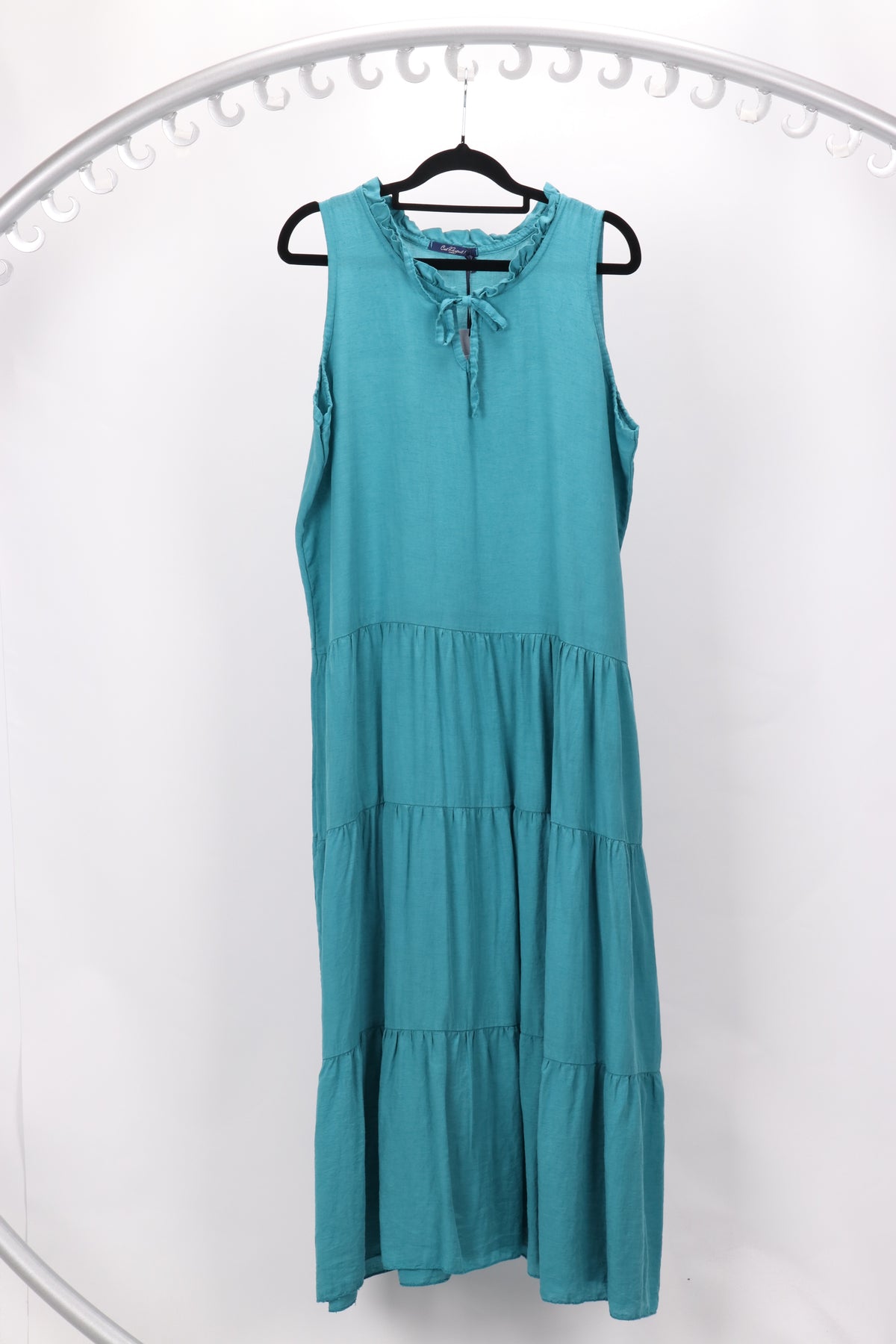 LINEN BLEND DRESS