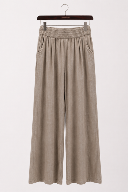 COTTON & LINEN PANTS
