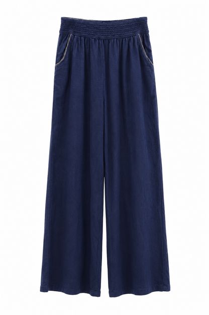 COTTON & LINEN PANTS