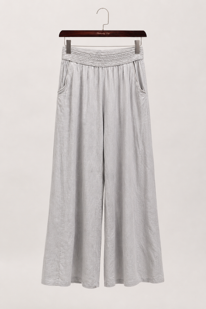 COTTON & LINEN PANTS