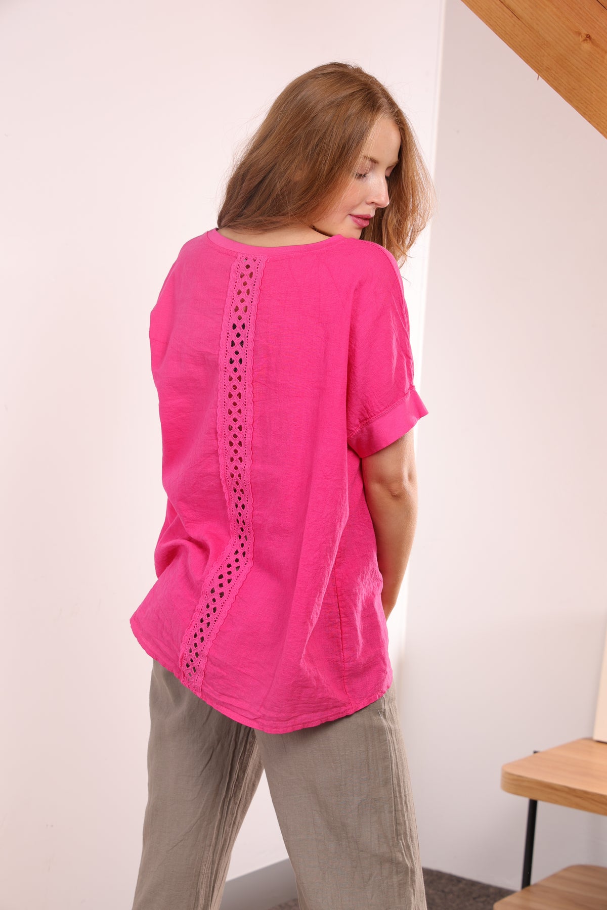 COTTON & LINEN TOP