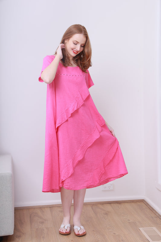 LINEN & COTTON DRESS