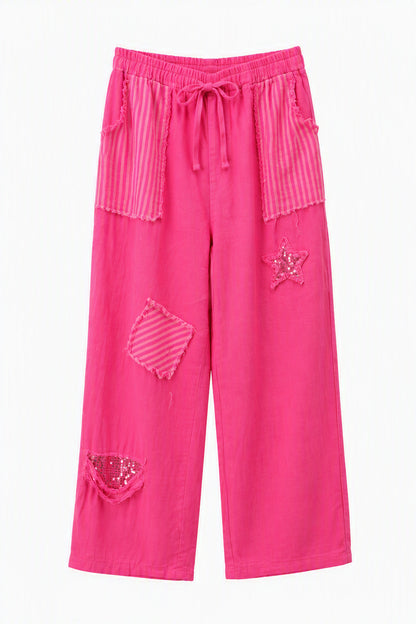 LINEN & COTTON PANTS